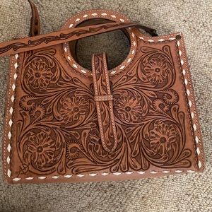 American Darling Tooled Purse
